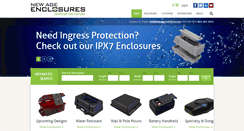 Desktop Screenshot of newageenclosures.com